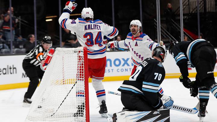 New York Rangers v Utah Hockey Club