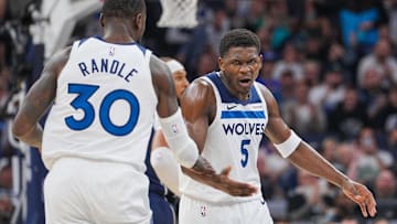 Julius Randle, Anthony Edwards, Minnesota Timberwolves