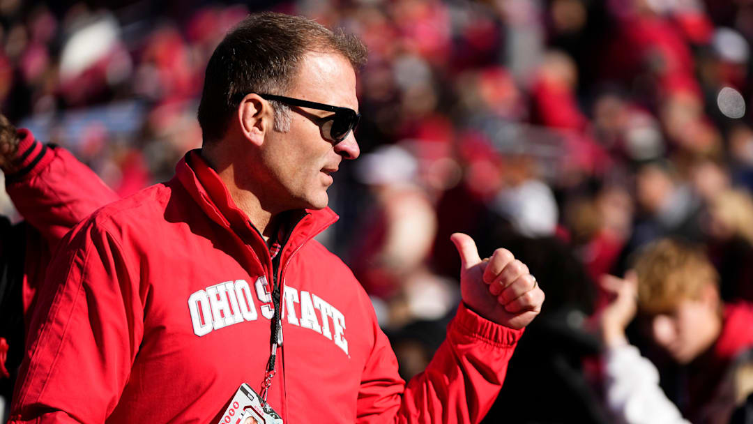 Ohio State director of athletics Ross Bjork