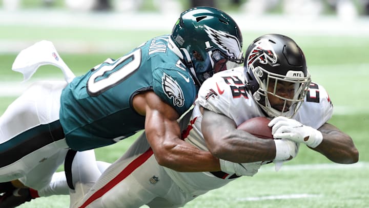 The Atlanta Falcons and Philadelphia Eagles will meet on Monday Night Football.