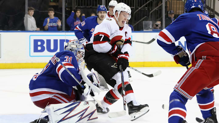 Ottawa Senators v New York Rangers