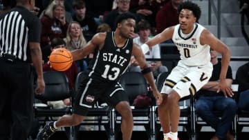 Jan 20, 2024; Starkville, Mississippi, USA; Mississippi State Bulldogs guard Josh Hubbard (13)