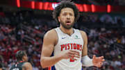 Cade Cunningham and the Pistons are road underdogs in Houston.