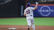 Pete Alonso led the way with two home runs for the Mets on Tuesday night.