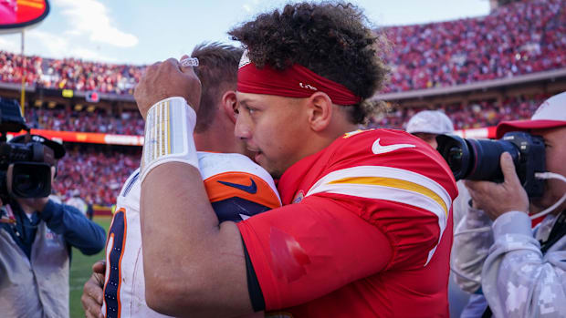 Kansas City Chiefs QB Patrick Mahome