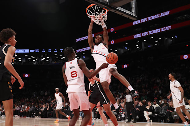 High school boys basketbal