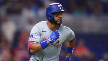 Texas Rangers v Miami Marlins