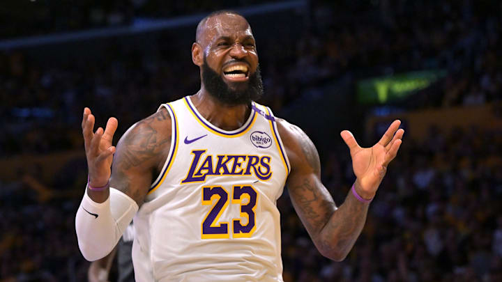 Los Angeles Lakers forward LeBron James