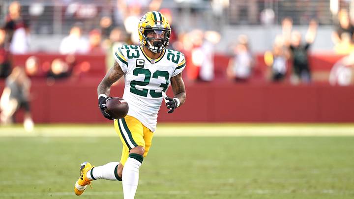 Green Bay Packers cornerback Jaire Alexander (23)