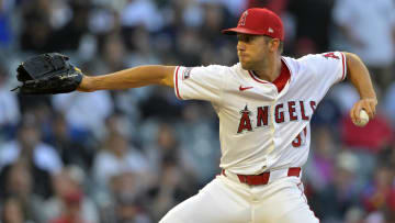 Los Angeles Angels starting pitcher Tyler Anderson