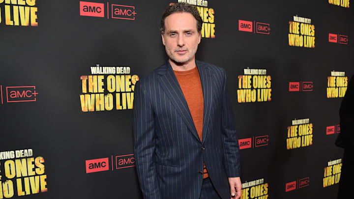 Andrew Lincoln At The Premiere For AMC+ "The Walking Dead: The Ones Who Live" - Red Carpet