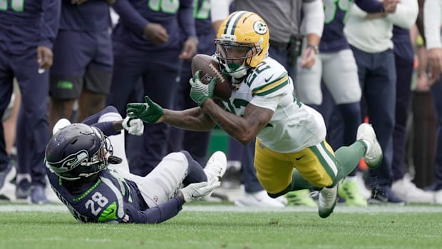 Green Bay Packers wide receiver Matthew Golden