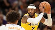Carmelo Anthony ha sido una pieza clave del banco de los Lakers