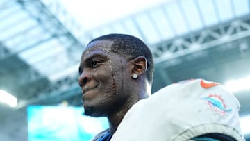 Miami Dolphins running back De'Von Achane