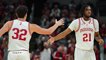 Trey Galloway and Mackenzie Mgbako, Indiana Men's Basketball