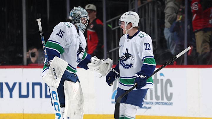 Vancouver Canucks v New Jersey Devils