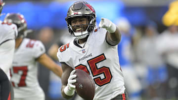 Tampa Bay Buccaneers CB Jamel Dean could be a trade target for the Buffalo Bills, if he ends up getting moved. (Mandatory Credit: Jayne Kamin-Oncea-Imagn Images)