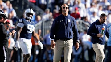 Penn State Nittany Lions head coach James Franklin