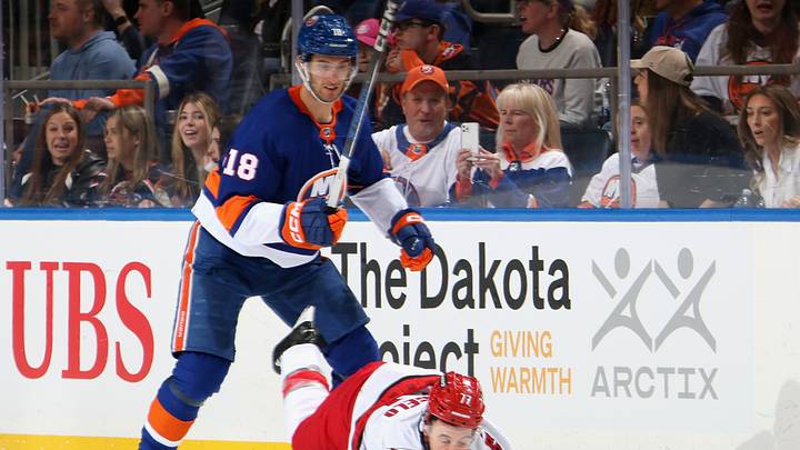 New York Islanders winger Pierre Engvall has an opportunity to become one of the NHL's best defensive forwards this upcoming season.