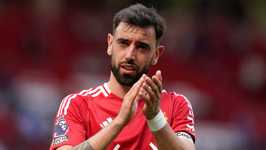 Manchester United endured a miserable 2024–25 but Bruno Fernandes was a bright spark. | IMAGO / Sportimage