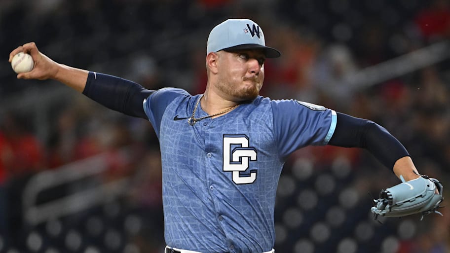 Washington Nationals starting pitcher Cade Cavalli