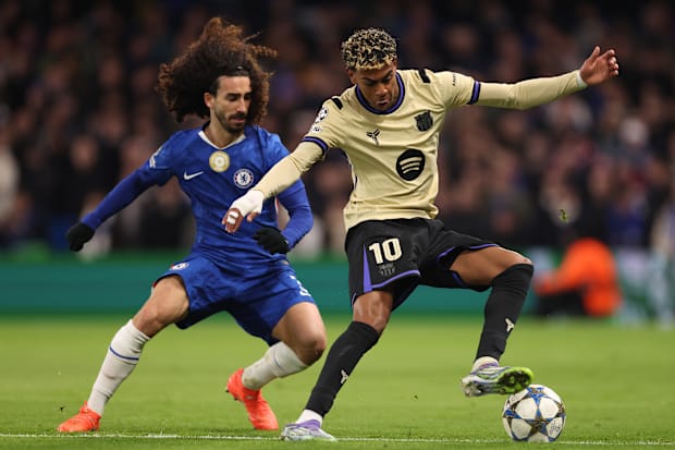 ลามีน ยามาล และ มาร์ค คูคูเรญา ลามีน ยามาล และ มาร์ค คูคูเรญา