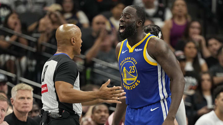 Draymond Green's frustration with the officiating boiled over once again on Saturday night.