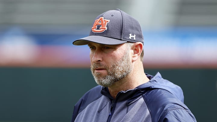 Fresh off a Super Regional and lucrative new contract, Auburn Tigers head coach Butch Thompson is busy recruiting. Fresh off a Super Regional and lucrative new contract, Auburn Tigers head coach Butch Thompson is busy recruiting.