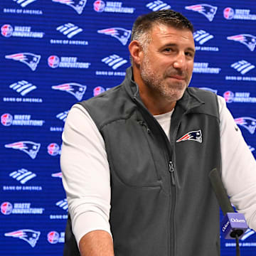 The New England Patriots hired head coach Mike Vrabel back in January 2025.