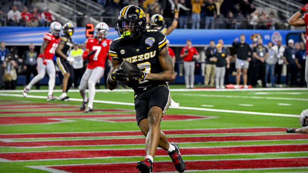 Missouri wide receiver Luther Burden III.