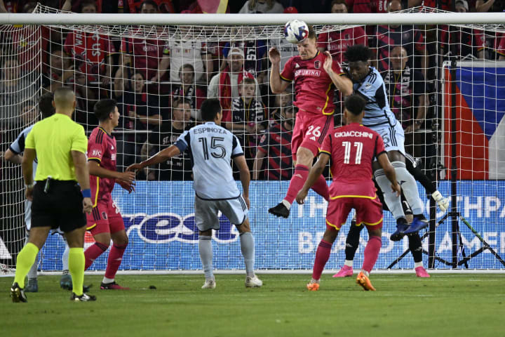 St. Louis CITY got the best over Sporting KC in their 4-0 win. 