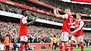 Arsenal berhasil mengalahkan Crystal Palace, Minggu (19/3)