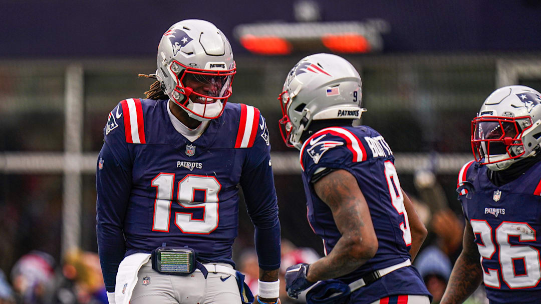 New England Patriots quarterback Joe Milton III