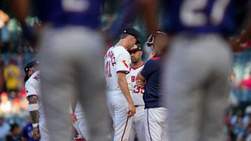 Texas Rangers v Los Angeles Angels
