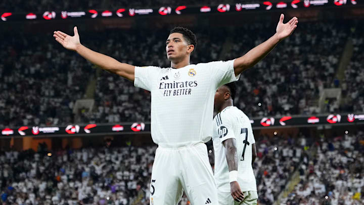 Five Real Madrid players, including Jude Bellingham, must be careful to avoid a yellow card against Manchester City. Five Real Madrid players, including Jude Bellingham, must be careful to avoid a yellow card against Manchester City.