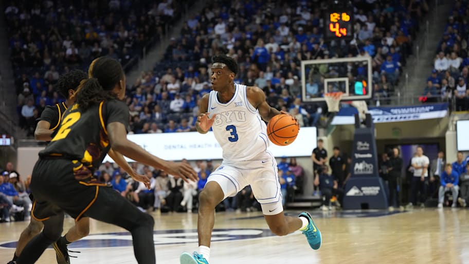 BYU forward AJ Dybantsa is a big talent who shines the brightest under the spotlight.