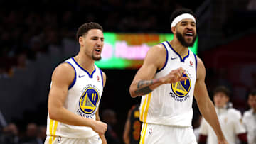 Klay Thompson and JaVale McGee, Golden State Warriors