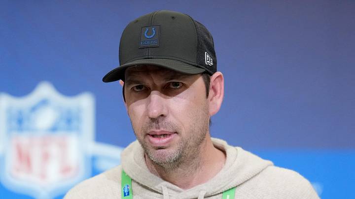 Indianapolis Colts coach Shane Steichen speaks