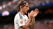 Luka Modric disputait son dernier match avec le Real Madrid.