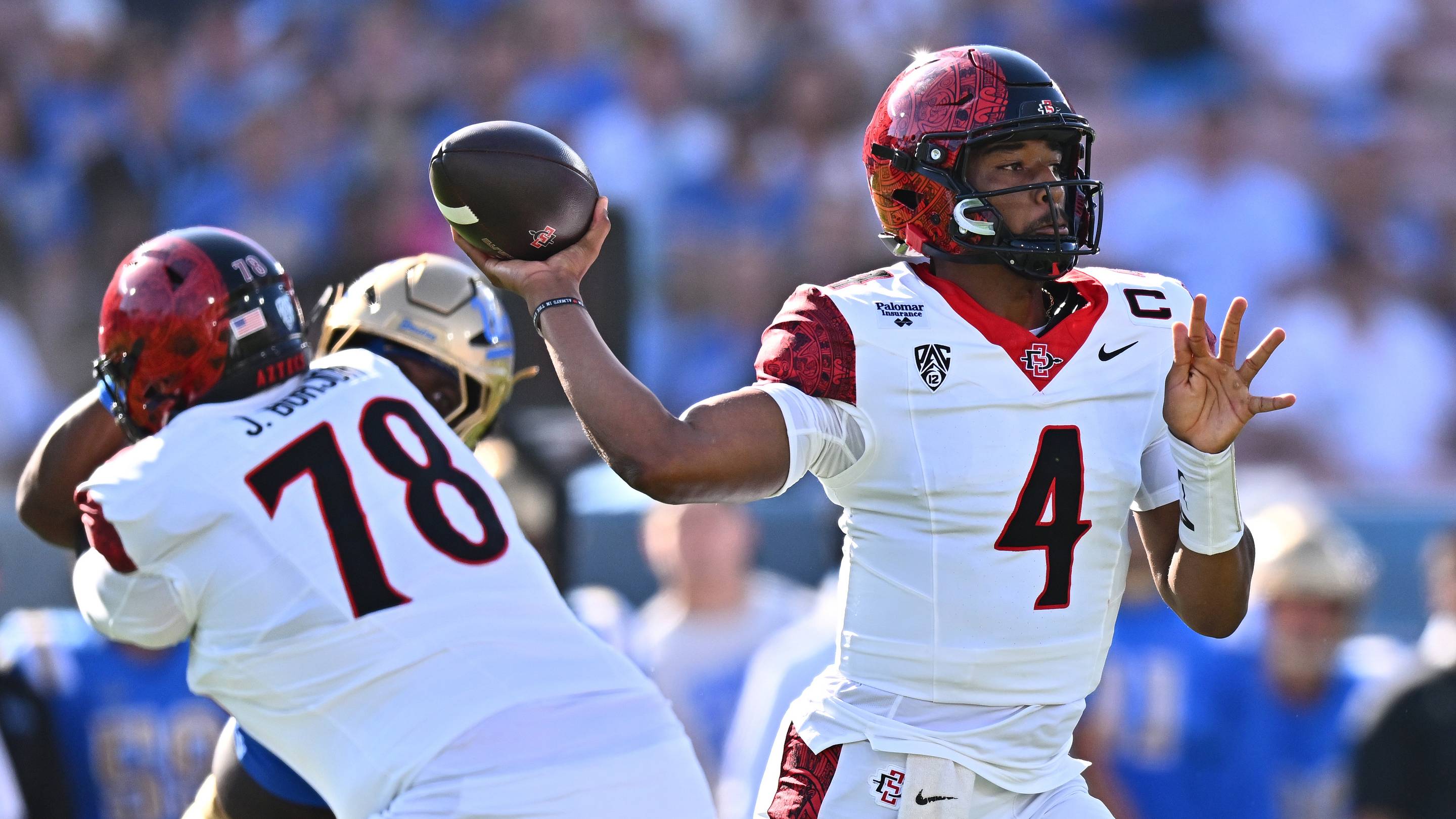 San Diego State makes quarterback call after Stone Saunders' impressive first start