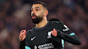 Mohamed Salah managed to impress himself during Liverpool's riotous 5-0 victory over West Ham