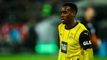 Borussia Dortmund winger Jamie Gittens