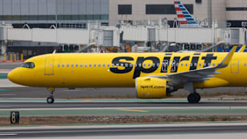 Spirit Airlines At Los Angeles International Airport