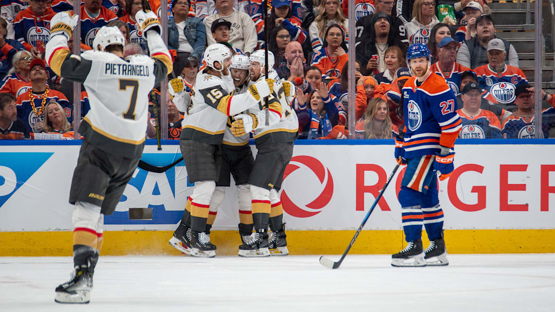 Vegas Golden Knights v Edmonton Oilers - Game Three