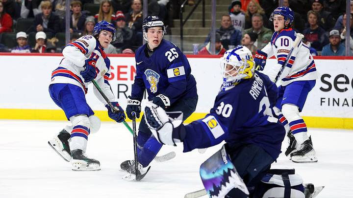 Quarterfinals, Game 24 Finland vs United States - 2026 IIHF World Junior Hockey Championship