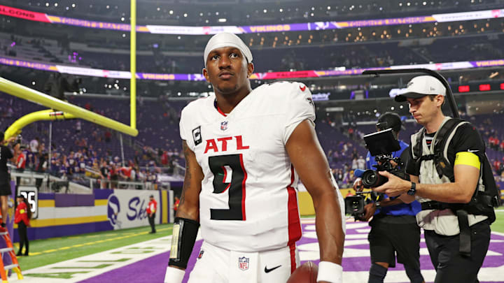 Falcons quarterback Michael Penix Jr. has not turned the ball over yet through Atlanta's first two games of 2025. Falcons quarterback Michael Penix Jr. has not turned the ball over yet through Atlanta's first two games of 2025.