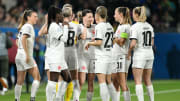 Die Frauenmannschaft von Eintracht Frankfurt.