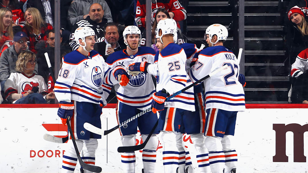 Edmonton Oilers v New Jersey Devils