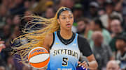 Chicago Sky forward Angel Reese.