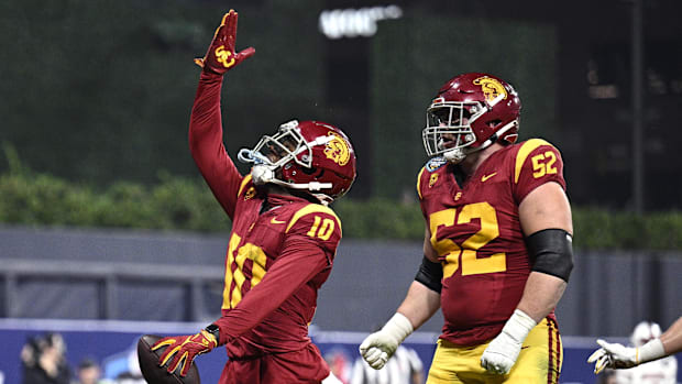 USC Trojans wide receiver Kyron Hudson